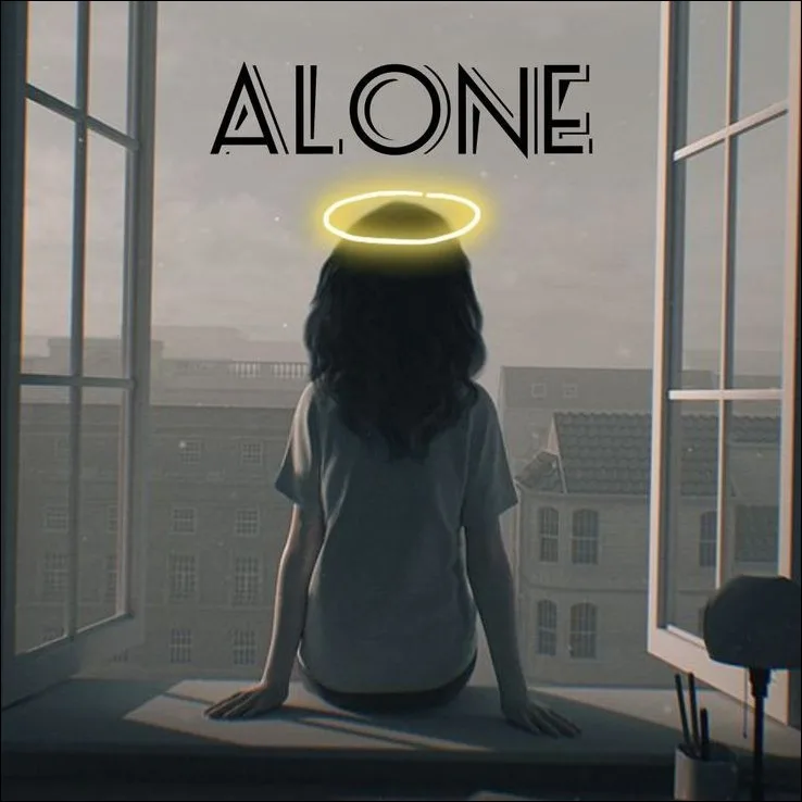 Alone Dp girl 12 Alone Dp girl 12