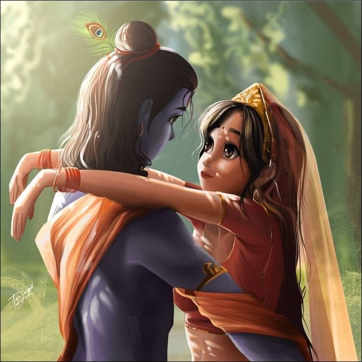 radha krishna images 11