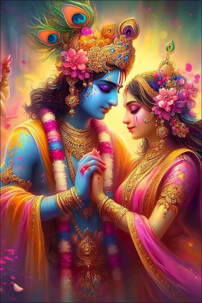 romantic radha krishna images 14