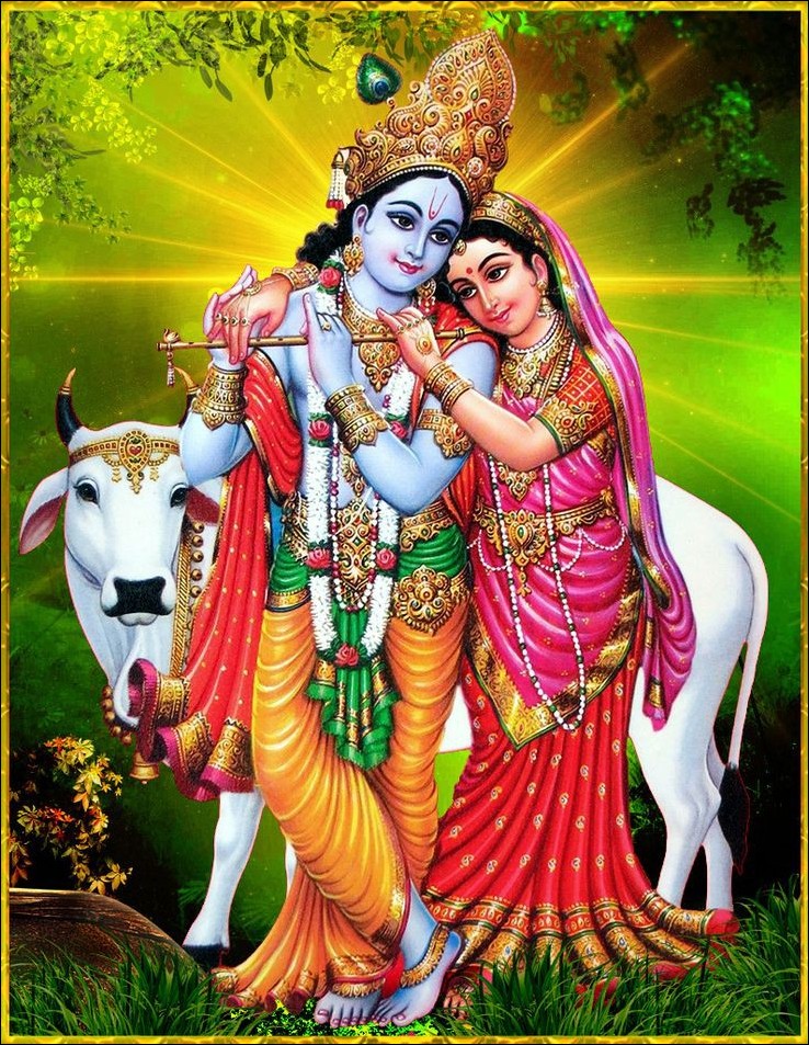 romantic radha krishna images 3